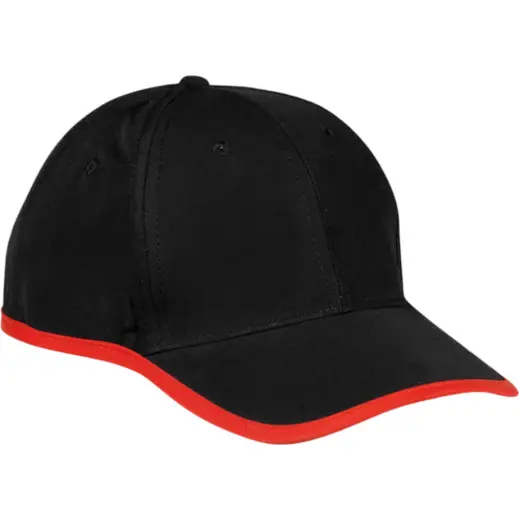 Soho Cap - 6 Panel Red